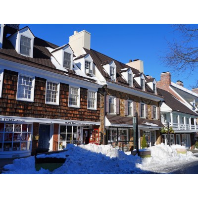 Palmer Square in Princeton, New Jersey
