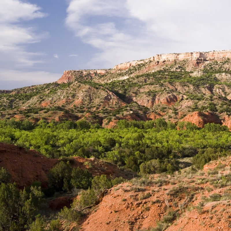 Palo Duro Canyon State Park in Texas.