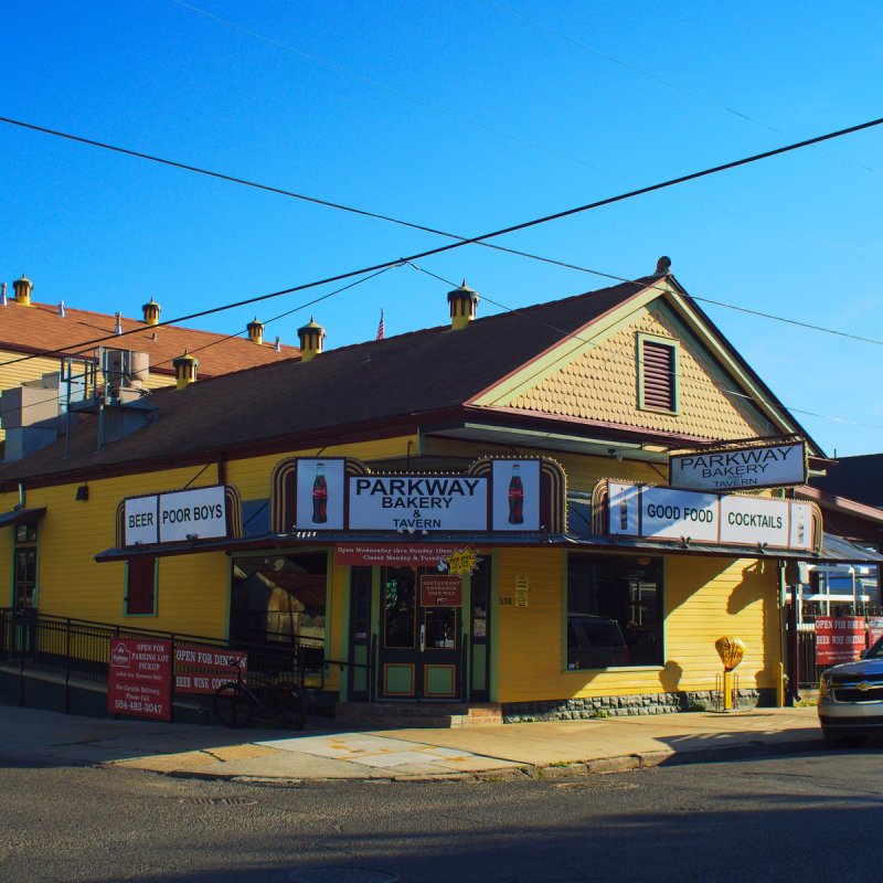 Parkway Bakery and Tavern in New Orleans.