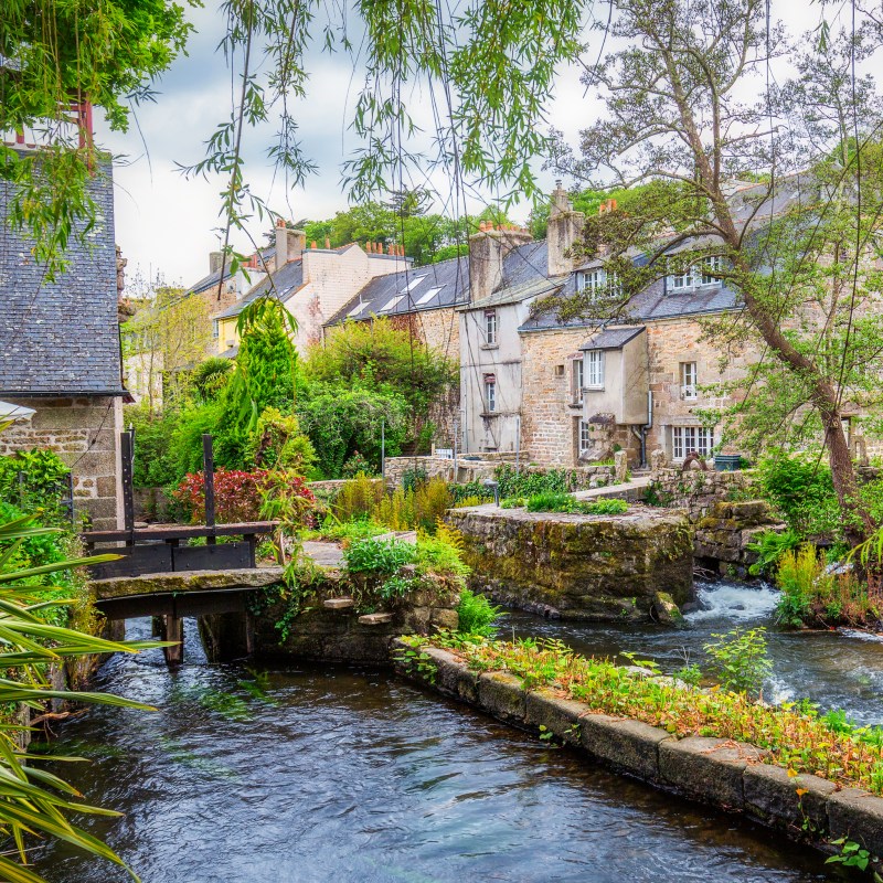 Pont-Aven in Brittany, France.