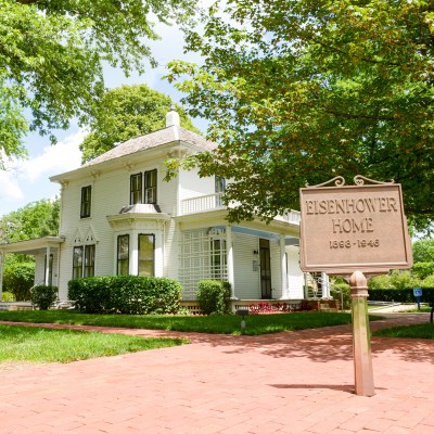 President Eisenhower's childhood home.