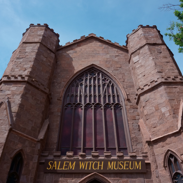 Salem Witch Museum in Salem, Massachusetts.