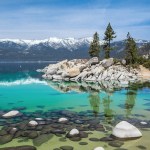 Sand Harbor in Lake Tahoe Nevada State Park.