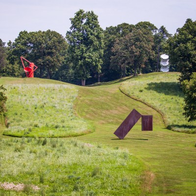Sculptures at the Storm King Art Center in Cornwall, New York.