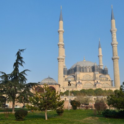 Selimiye Mosque in Edirne, Turkey.