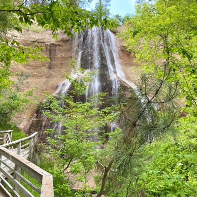 Smith River Falls State Park in Valentine, Nebraska.