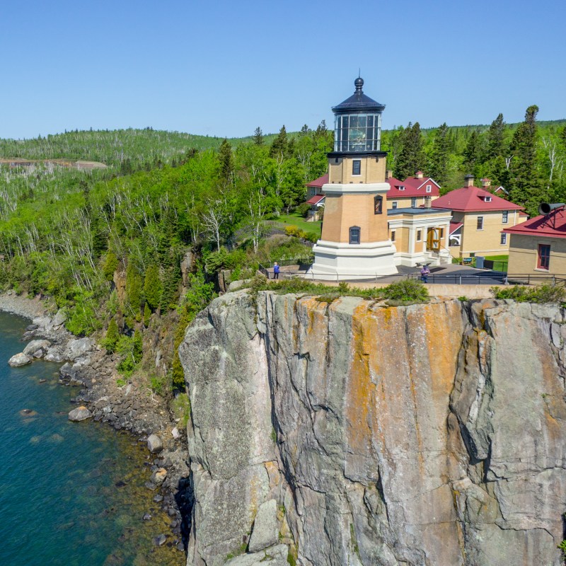 Split Rock Lighthouse in Two Harbors, Minnesota.
