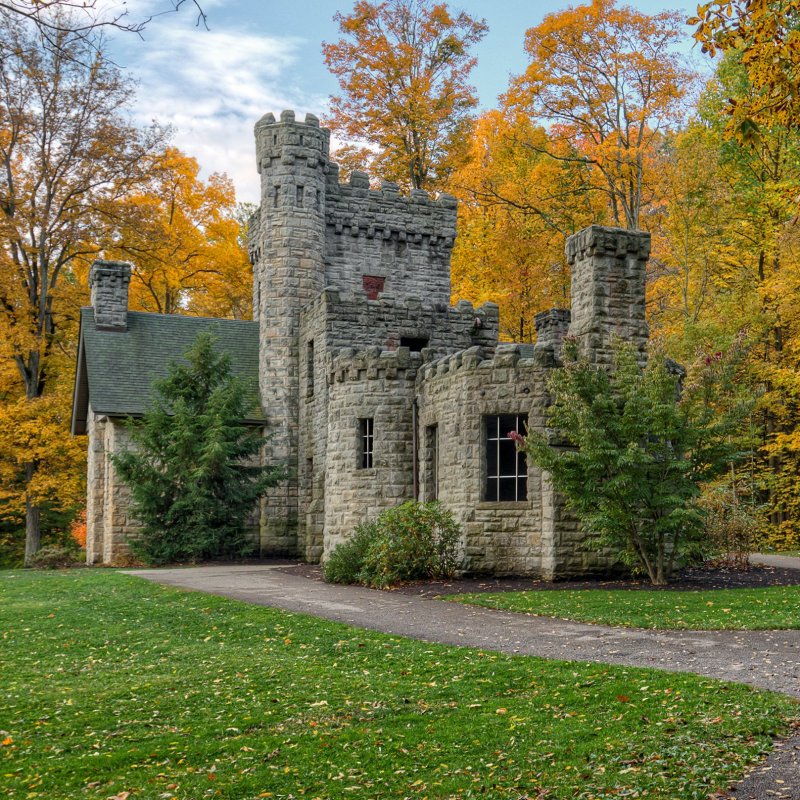 Squire’s Castle in Willoughby Hills, Ohio.