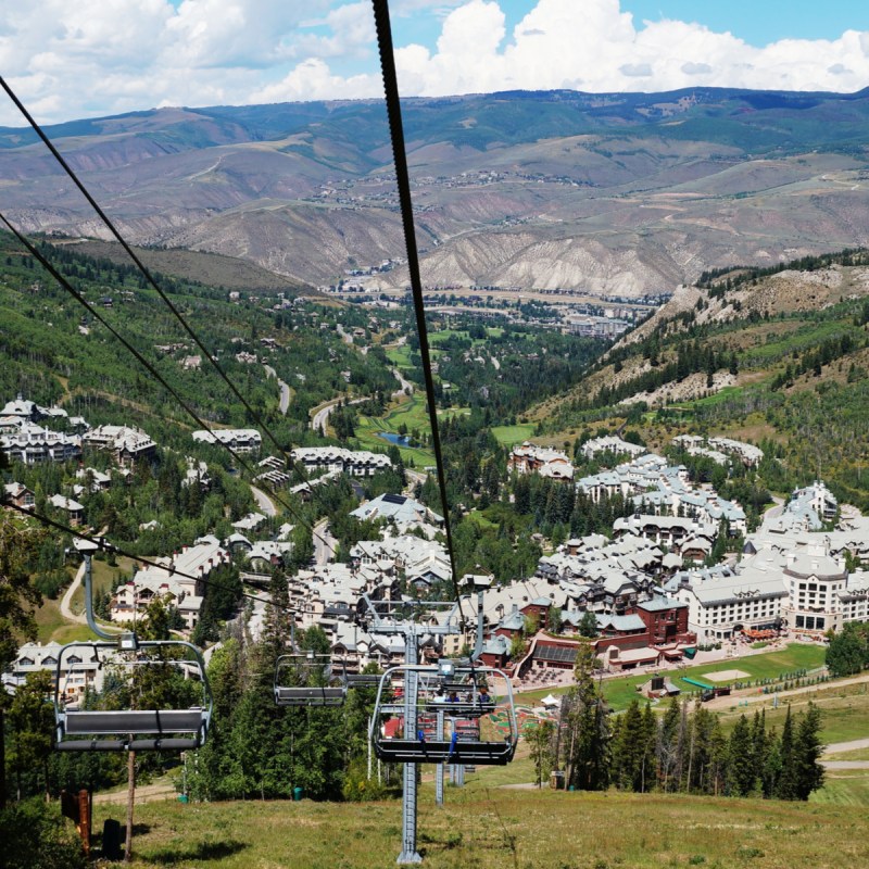 Summer time in Beaver Creek, Colorado.