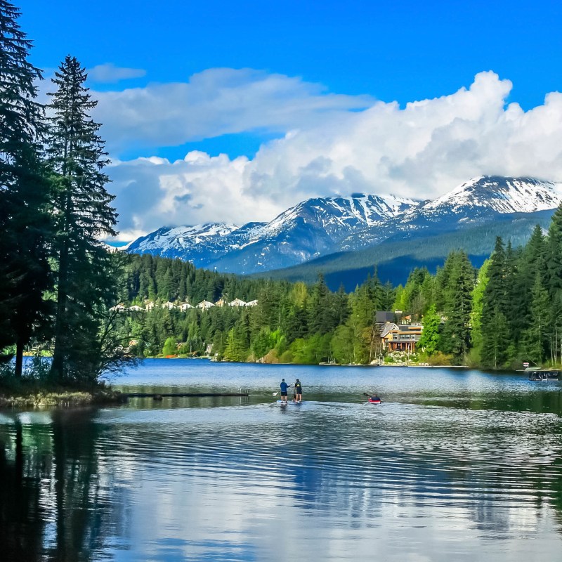 Summertime in Whistler, British Columbia.