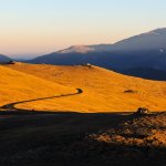 Sunset on Colorado's Trail Ridge Road.