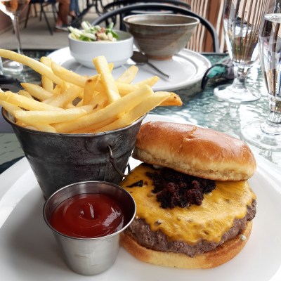 The Bacon Jam Burger from Four By Brother Luck.