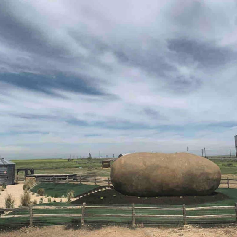 The Big Idaho Potato Hotel south of downtown Boise.