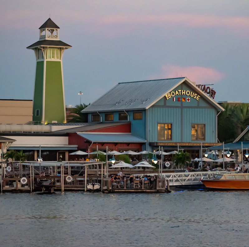 The Boathouse at Disney Springs.