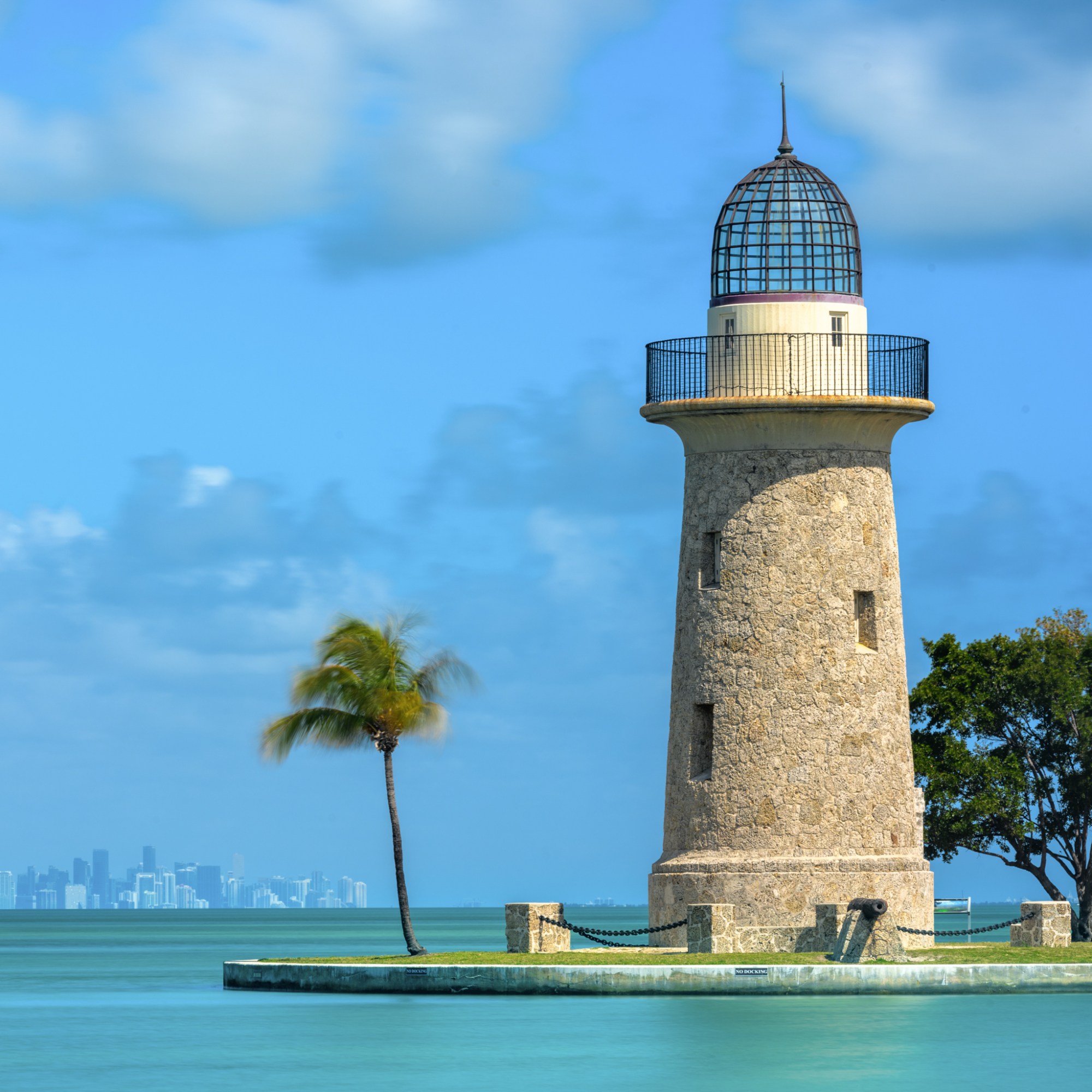 The Boca Chita Lighthouse in Florida's Biscayne National Park.
