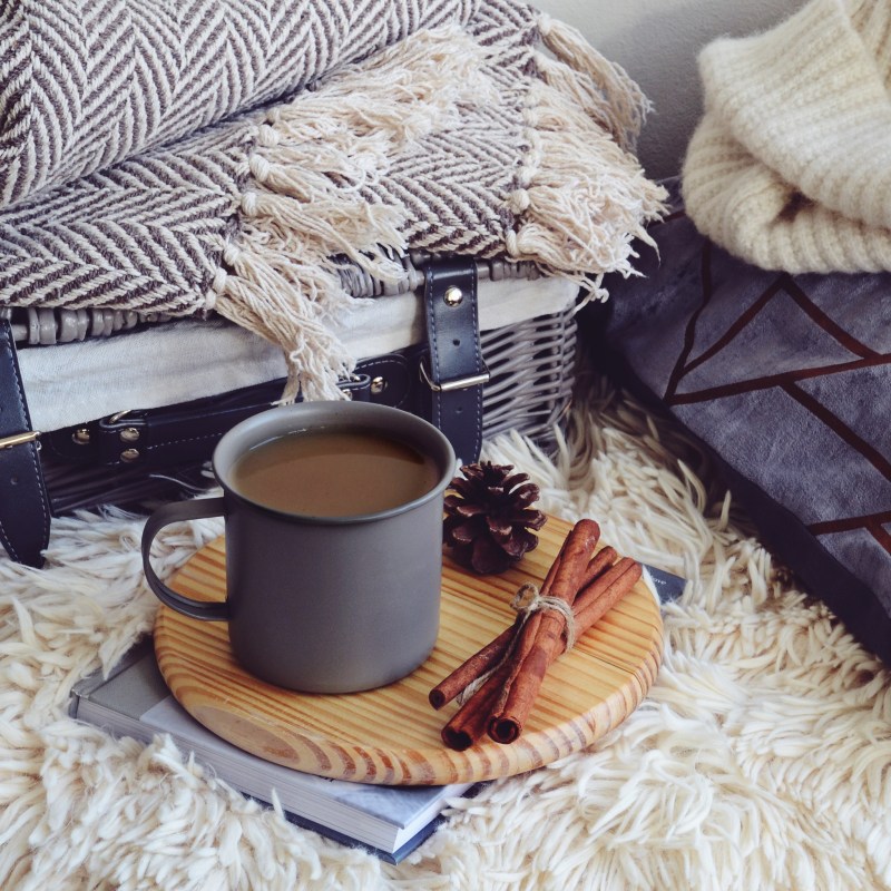 The cozy lifestyle concept of hygge.