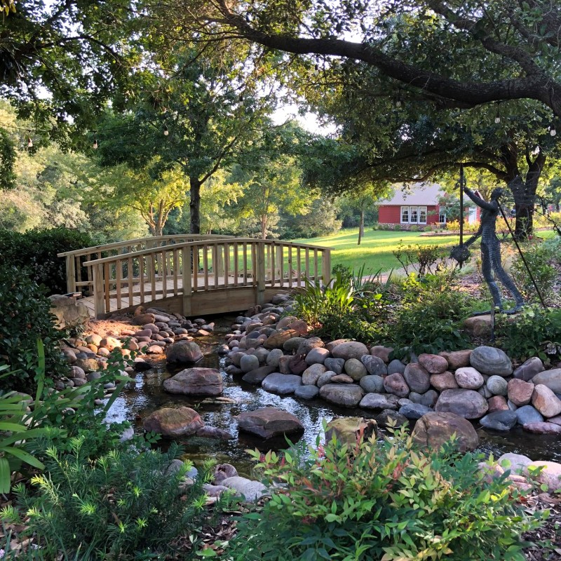 The East Texas Arboretum and Botanical Society in Athens.