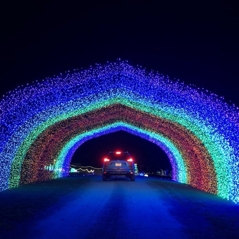 The Festival of Lights at Stone Hedge Golf Course in Tunkhannock.