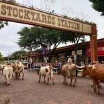 The Fort Worth Stockyards in Texas.