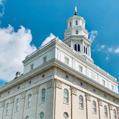 The historic Nauvoo Temple in Illinois.