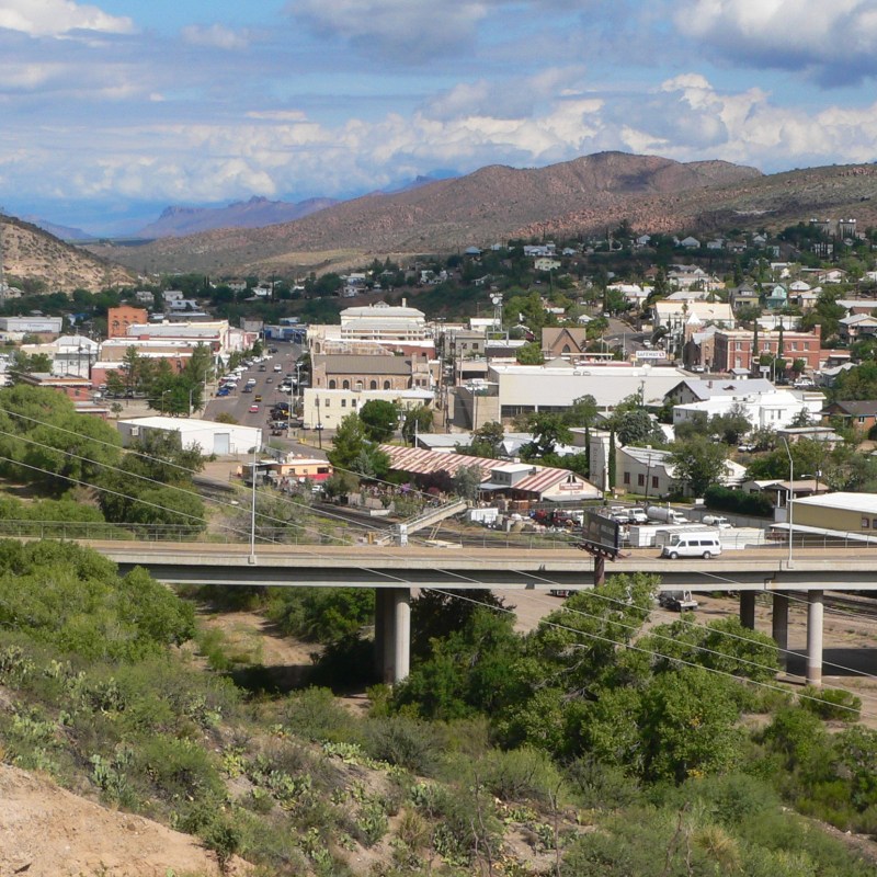 The historic town of Globe, Arizona.