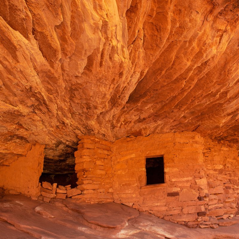 The House On Fire Ruins in Utah.