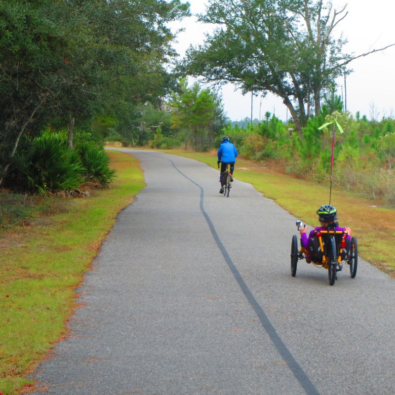 The Hugh S. Branyon Backcountry Trail in Gulf Shores, Alabama.