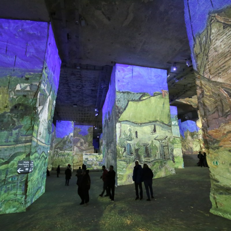 The immersive Van Gogh experience.