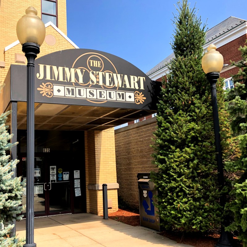 The Jimmy Stewart Museum in Indiana, Pennsylvania.