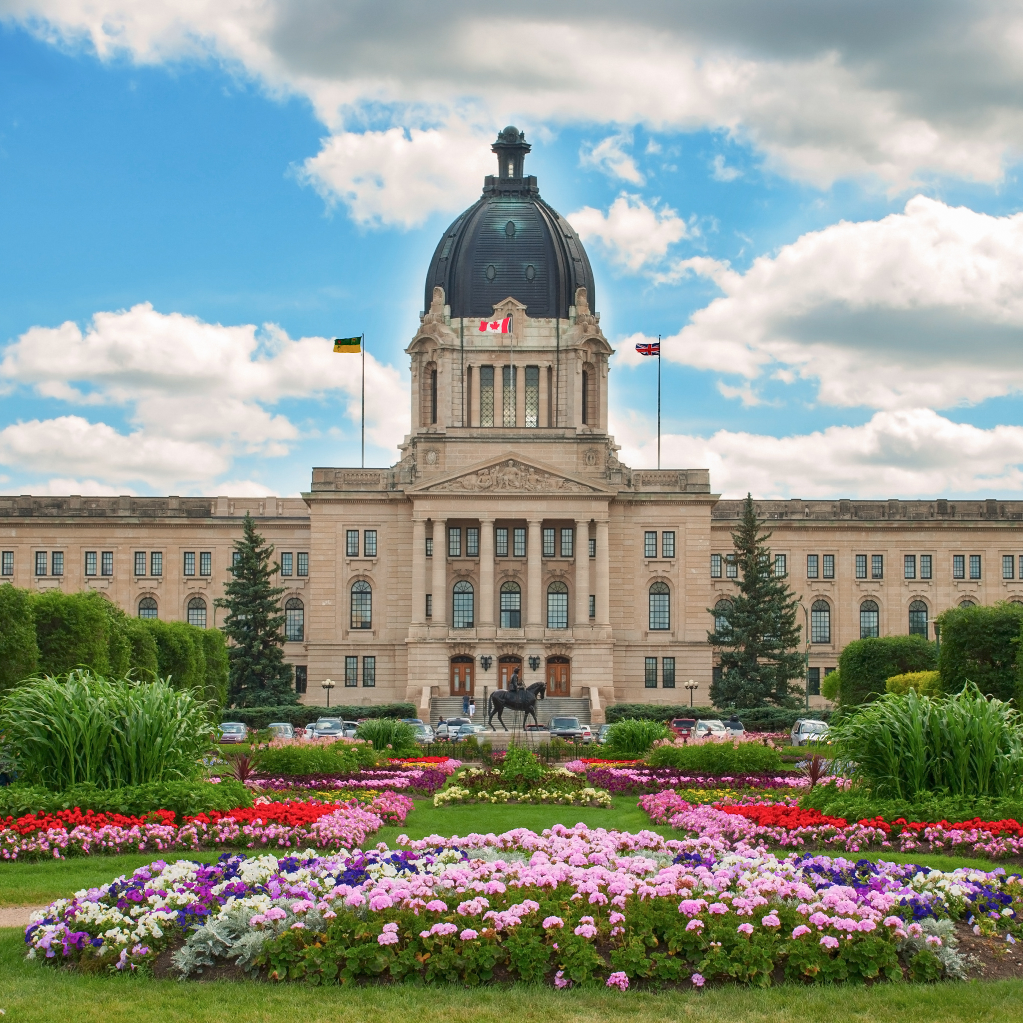 The Legislative Building in Regina, Saskatchewan.
