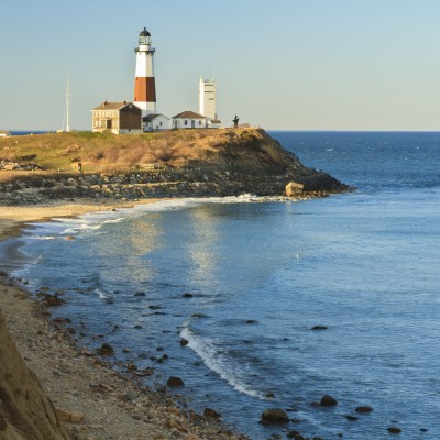 The Montauk Lighthouse in New York.