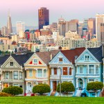 The Painted Ladies in San Francisco, as seen on Full House.