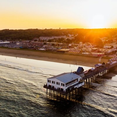 The pier in Old Orchard Beach.