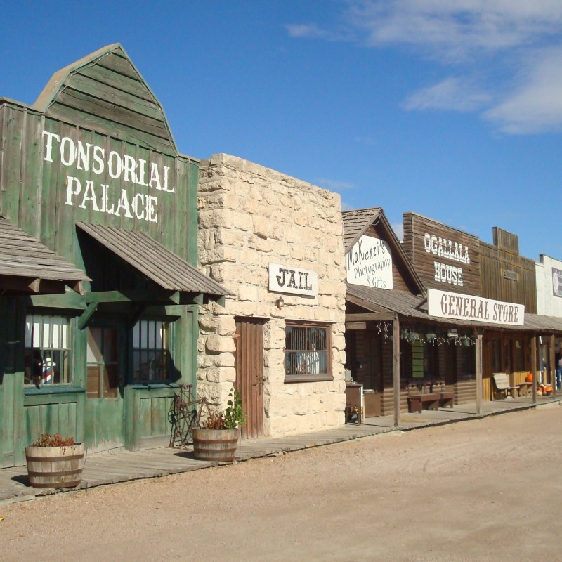 The quaint town of Ogallala, Nebraska.