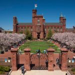 The red-brick exterior of Haupt Garden.