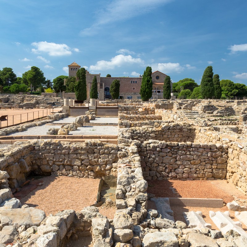 The ruins of Empuries in Spain.