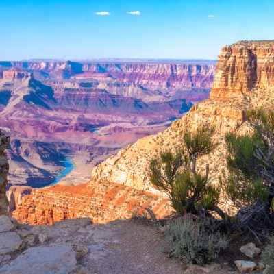 The South Rim of the Grand Canyon.