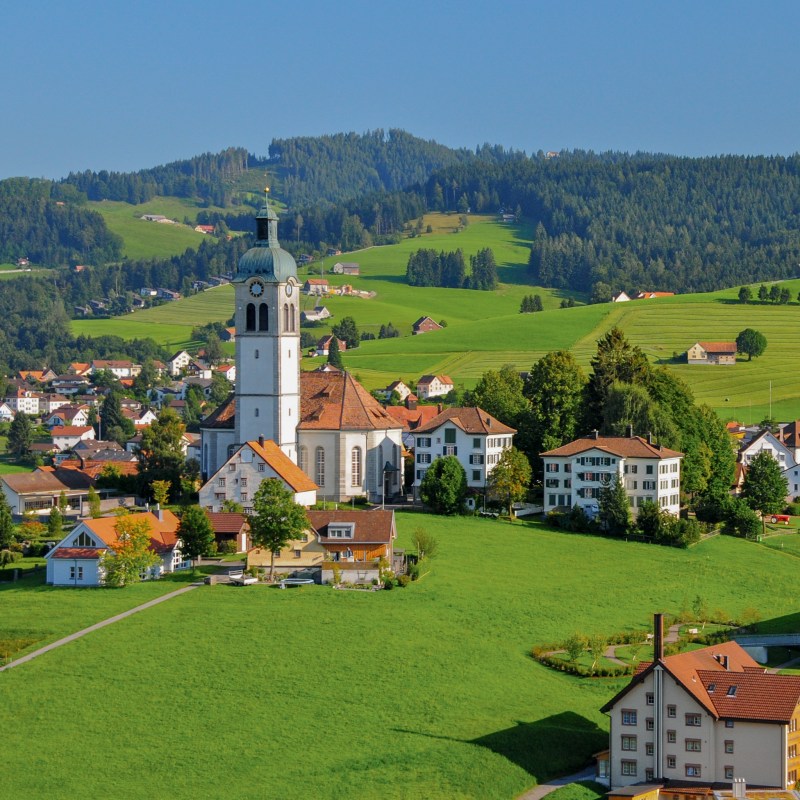 The village of Appenzell in Switzerland.