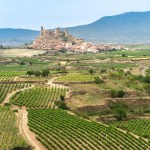 The village of San Vicente de la Sonsierra in Spain's Rioja wine region.