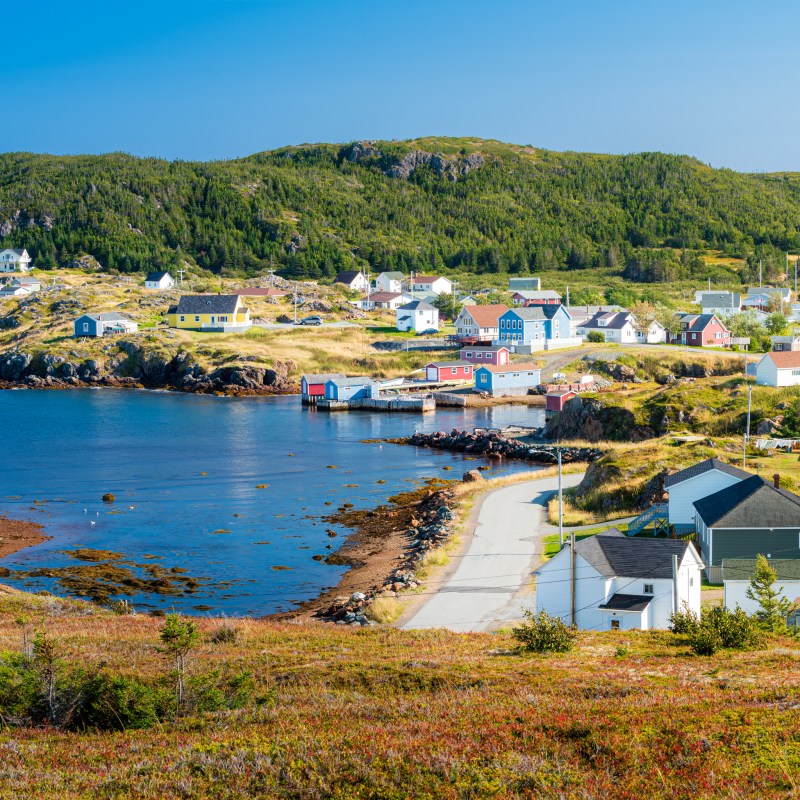 The village of Twillingate in Newfoundland and Labrador, Canada.