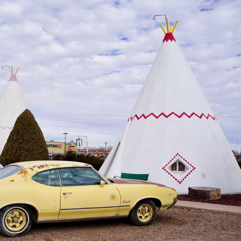 The Wigwam Motel in Holbrook, Arizona.