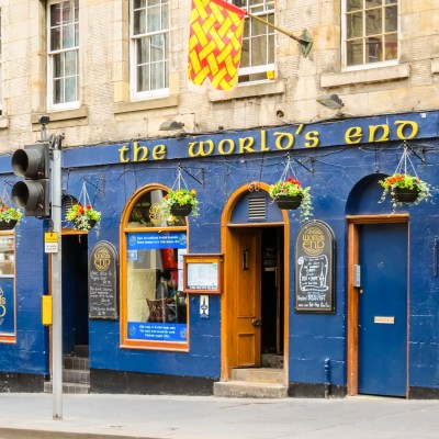 The World's End pub in Edinburgh, Scotland.