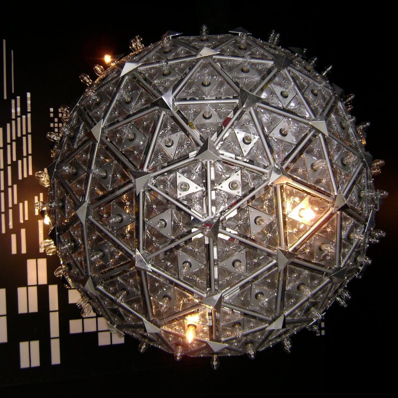Times Square Ball in New York City.