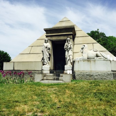 Tomb at Green-Wood Cemetery, Brooklyn.
