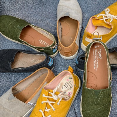 Toms shoes.