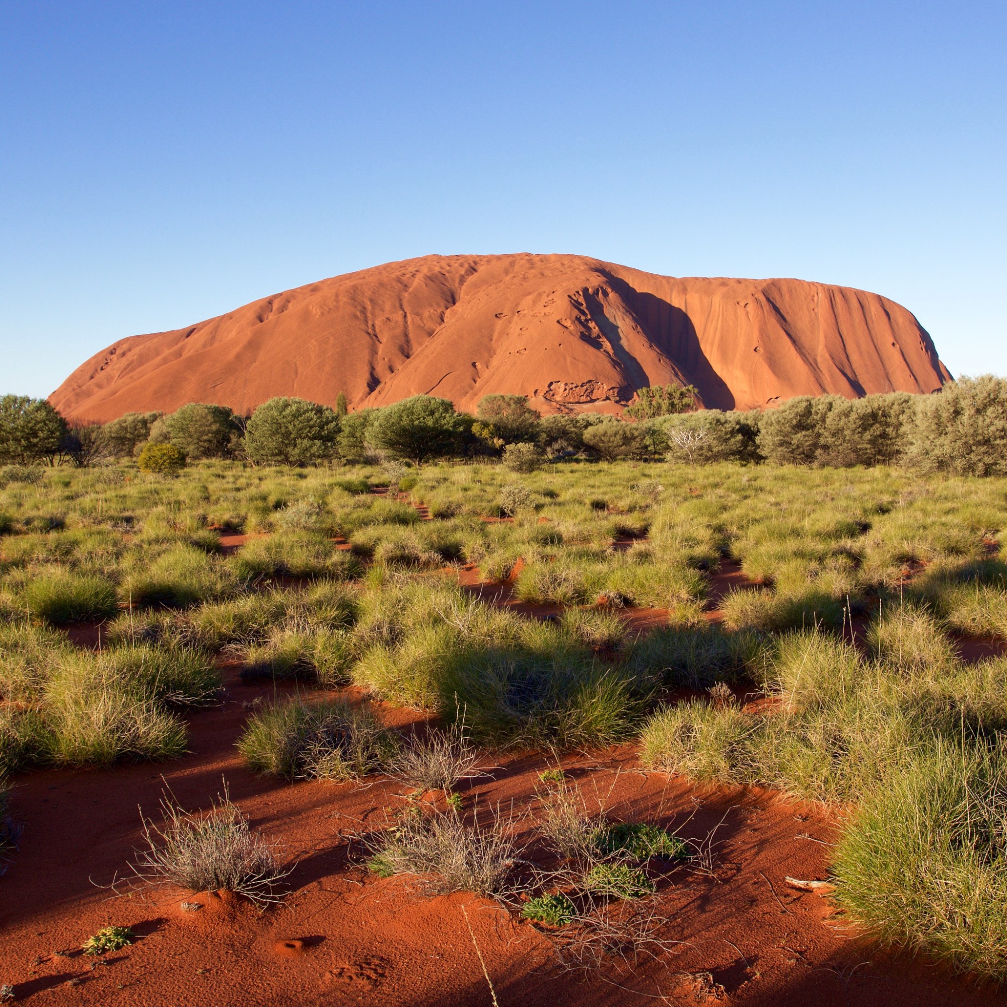 Uluru (previously Ayers Rock) in Australia.