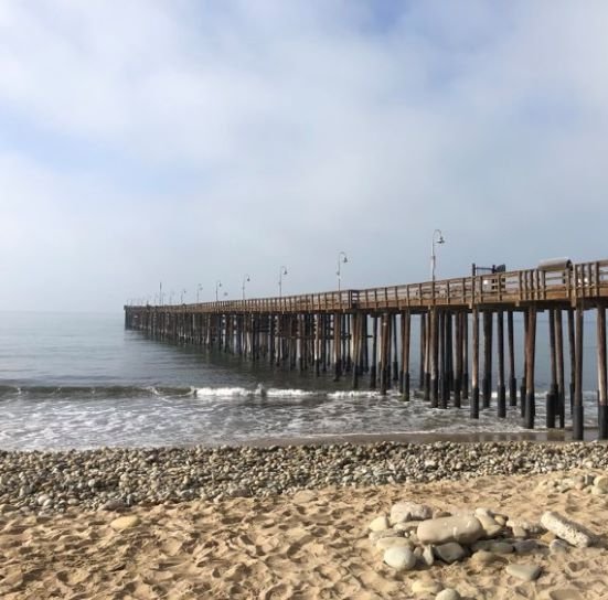 Ventura Pier in Ventura, California.