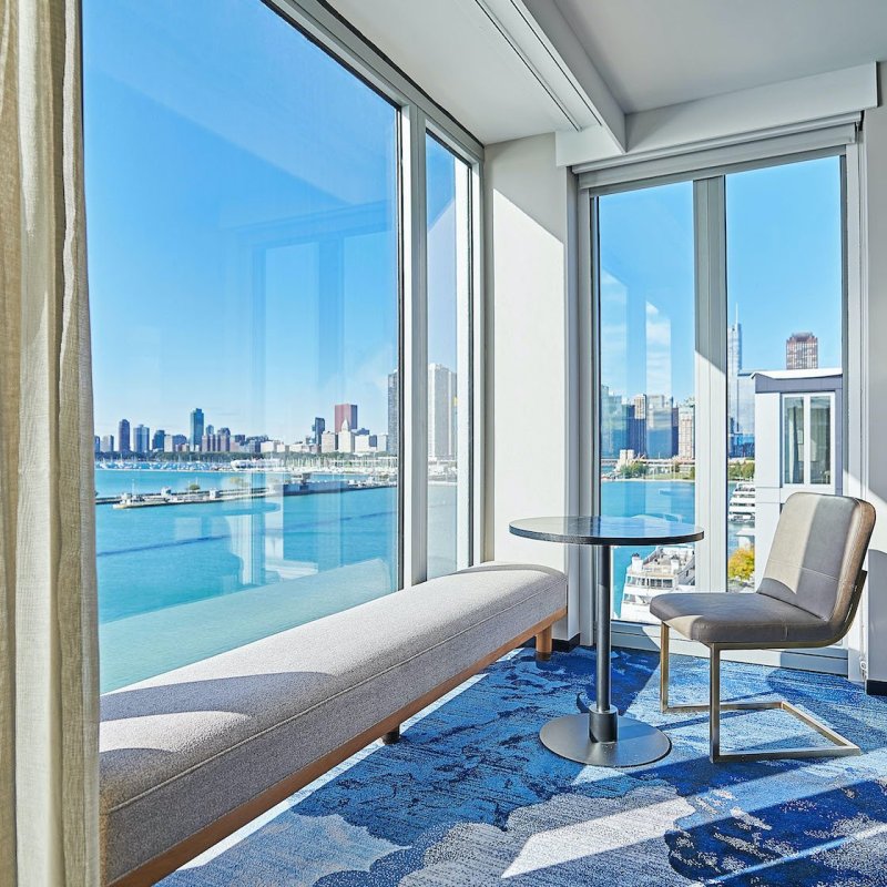 View from Sable at Navy Pier Chicago.