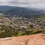 View of San Luis Obispo from Bishop Peak.