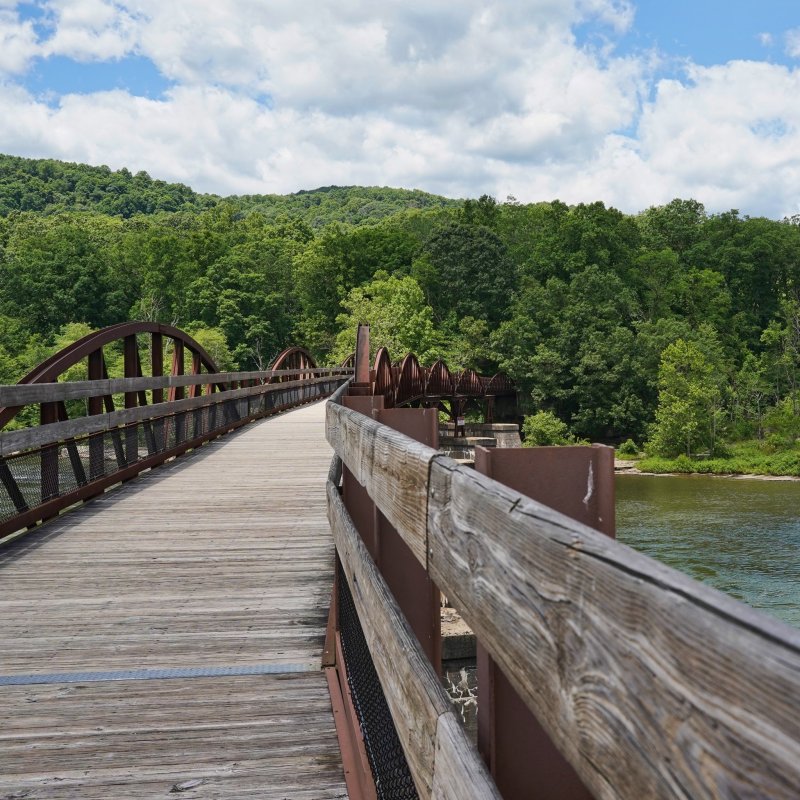 Views at Ohiopyle State Park in Pennsylvania's Laurel Highlands.